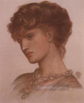 Retrato de Aflaia Coronio nee Ionides Hermandad Prerrafaelita Dante Gabriel Rossetti Pinturas al óleo